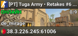 [PT] Tuga Army • Retakes #6 [Only Mirage]