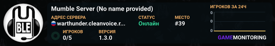 Mumble Server (No name provided)