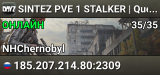 SINTEZ PVE 1 STALKER | Quests | Bots | Skills | Cars