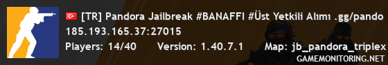 [TR] Pandora Jailbreak #BANAFFI #Üst Yetkili Alımı .gg/pando