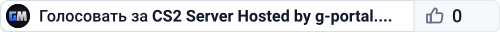 CS2 Server Hosted by g-portal.com
