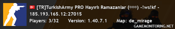 [TR]TurkishArmy PRO Hayırlı Ramazanlar (◕ᴗ◕) -!ws!kf -