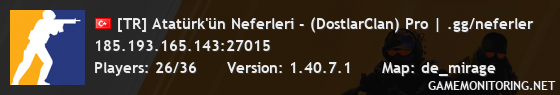 [TR] Atatürk'ün Neferleri - (DostlarClan) Pro | .gg/neferler
