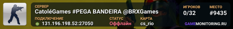 CatoléGames #PEGA BANDEIRA @BRXGames