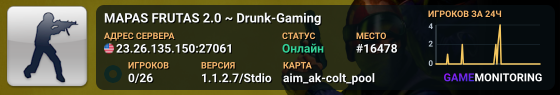 MAPAS FRUTAS 2.0 ~ Drunk-Gaming