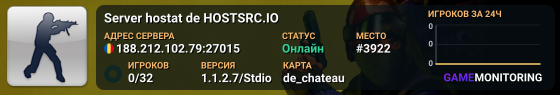 Server hostat de HOSTSRC.IO