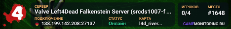 Valve Left4Dead Falkenstein Server (srcds1007-fsn-hetz.421.123)