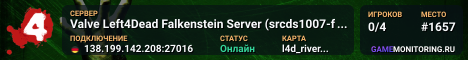 Valve Left4Dead Falkenstein Server (srcds1007-fsn-hetz.421.2)