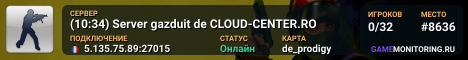 (10:04) Server gazduit de CLOUD-CENTER.RO