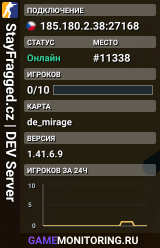 ▰ StayFragged.cz | DEV Server