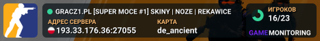 GRACZ1.PL [SUPER MOCE #1] SKINY | NOZE | REKAWICE