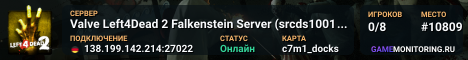 Valve Left4Dead 2 Falkenstein Server (srcds1001-fsn-hetz.421.8)