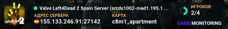 Valve Left4Dead 2 Spain Server (srcds1002-mad1.195.128)