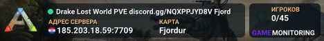 Drake Lost World PVE discord.gg/NQXPPJYD8V Fjord