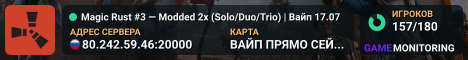 Magic Rust #3 — Modded 2x (Solo/Duo/Trio) | Baйп 17.07