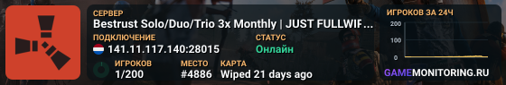 Bestrust Solo/Duo/Trio 3x Monthly | JUST FULLWIPED 04.06 06/04