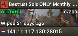Bestrust Solo ONLY Monthly | JUST FULLWIPED 04.06 06/04