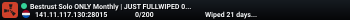 Bestrust Solo ONLY Monthly | JUST FULLWIPED 04.06 06/04