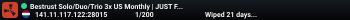 Bestrust Solo/Duo/Trio 3x US Monthly | JUST FULLWIPED 04.06 06/