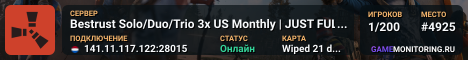 Bestrust Solo/Duo/Trio 3x US Monthly | JUST FULLWIPED 04.06 06/