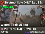 Bestrust Solo ONLY 3x US Monthly | JUST FULLWIPED 04.06 06/04
