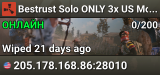 Bestrust Solo ONLY 3x US Monthly | JUST FULLWIPED 04.06 06/04