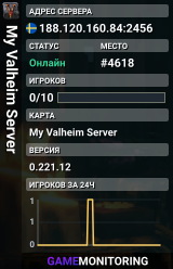 My Valheim Server