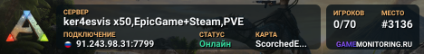 ker4esvis x50,EpicGame+Steam,PVE