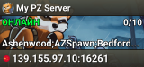 My PZ Server
