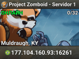 Project Zomboid - Servidor 1