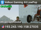 🌟★▶ Velkon Gaming #4 LowPop