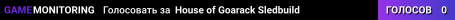House of Goarack Sledbuild