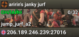aririn's janky jurf