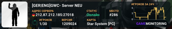 [GER|ENG]GWC- Server NEU