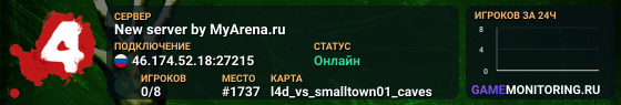 New server by MyArena.ru