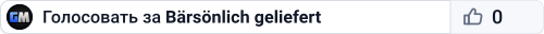 Bärsönlich geliefert