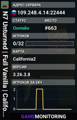 N7 Unturned | Full Vanilla | California 2