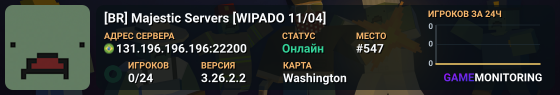 [BR] Majestic Servers [WIPADO 11/04]