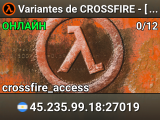 Variantes de CROSSFIRE - [Infiltrados Gaming]