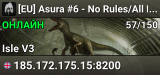 [EU] Asura #6 - No Rules/All Dinos
