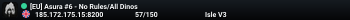 [EU] Asura #6 - No Rules/All Dinos