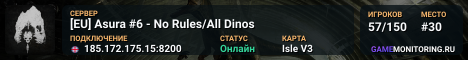 [EU] Asura #6 - No Rules/All Dinos