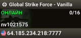 Global Strike Force - Vanilla