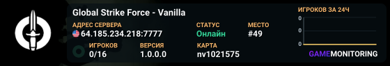 Global Strike Force - Vanilla