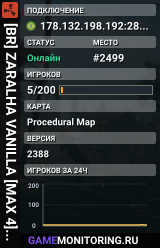 [BR] ZARALHA VANILLA [MAX 4] NEW WIPE 19/06