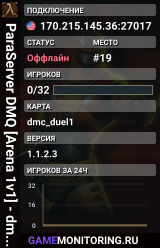 ParaServer DMQ [Arena 1v1] - dmc.m3dr.com