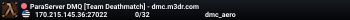 ParaServer DMQ [Team Deathmatch] - dmc.m3dr.com