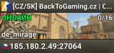 [CZ/SK] BackToGaming.cz | ONLY MIRAGE [SKINY, NOŽE, SAMOLEPKY]