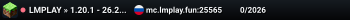 LMPLAY » 1.20.1 - 26.2 Самый вайбовый и дружный SMP