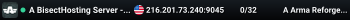 A BisectHosting Server - 2feb5419